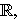 $\QTR{Bbb}{R},$