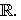 $\QTR{Bbb}{R}.$