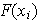 $F(x_{i})$