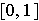 $\left[ 0,1\right] $