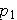 $p_{1}$