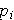$p_{i}$