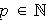 $p\in \QTR{Bbb}{N}$