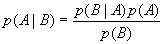 teorema de Bayes